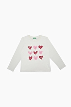 United Colors Of Benetton Kız Çocuk Tişört BNT-G21591