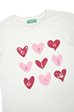 United Colors Of Benetton Kız Çocuk Tişört BNT-G21591