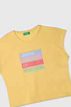 United Colors Of Benetton Kız Çocuk Tişört 17062