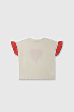 United Colors Of Benetton Kız Çocuk Tişört 17087