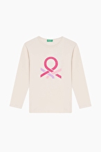 United Colors Of Benetton Kız Çocuk Tişört BNT-G23331