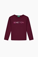 United Colors Of Benetton Kız Çocuk Tişört BNT-G23332