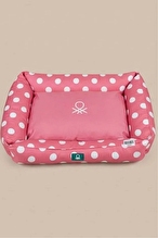 United Colors of Benetton Puantiyeli Yatak Pembe 60x40 cm