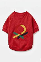 United Colors of Benetton Pet Sweatshirt Kırmızı M