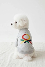 United Colors of Benetton Pet Sweatshirt Gri L