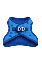 United Colors of Benetton Puantiyeli Göğüs Tasması Mavi XXS