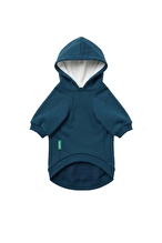 United Colors of Benetton Kapüşonlu Sweatshirt Lacivert L