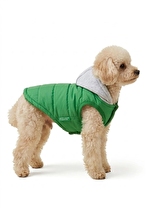 United Colors of Benetton Köpek Kıyafeti Yağmurluk Yelek Yeşil - M