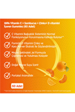 Qlife Vitamin C Sambucus Gummies 60'lı