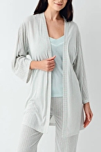 Pierre Cardin Kadın 3'lü Pijama Takımı PC9052-S.MNT