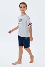 U.S. Polo Assn. Kids Erkek Çocuk Pijama Takımı US2414-G.GR