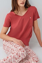 Pierre Cardin Kadın Pijama Takımı PC9195-S.BRD