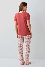Pierre Cardin Kadın Pijama Takımı PC9195-X.BRD