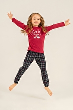 Arnetta Kız Çocuk Pijama Takımı AR3730-3.BRD