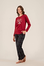 Arnetta Kadın Pijama Takımı AR3730-S.BRD