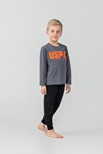 U.S. Polo Assn. Kids Erkek Çocuk Pijama Takımı US2634-G.FME