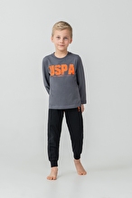 U.S. Polo Assn. Kids Erkek Çocuk Pijama Takımı US2634-G.FME