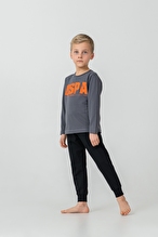 U.S. Polo Assn. Kids Erkek Çocuk Pijama Takımı US2634-G.FME
