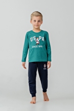 U.S. Polo Assn. Kids Erkek Çocuk Pijama Takımı US2639-4.YSL