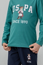 U.S. Polo Assn. Kids Erkek Çocuk Pijama Takımı US2639-4.YSL