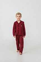 U.S. Polo Assn. Kids Erkek Çocuk Pijama Takımı US2644-4.KRMZ