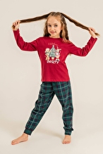 Arnetta Kız Çocuk Pijama Takımı AR3732-G.BRD