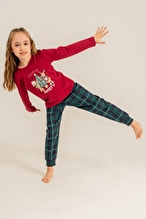 Arnetta Kız Çocuk Pijama Takımı AR3732-G.BRD