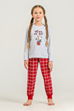 Arnetta Kız Çocuk Pijama Takımı AR3733-G.G.MLNJ