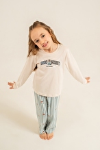 Arnetta Kız Çocuk Pijama Takımı AR3734-G.KRM