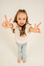 Arnetta Kız Çocuk Pijama Takımı AR3734-G.KRM