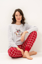 Arnetta Kadın Pijama Takımı AR3733-S.G.MLNJ