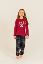 Arnetta Kız Çocuk Pijama Takımı AR3730-G.BRD