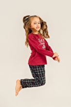 Arnetta Kız Çocuk Pijama Takımı AR3730-G.BRD