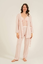 Arnetta Kadın 3'lü Pijama Takımı AR3756-S.A.PMB