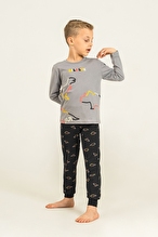 Roly Poly Erkek Çocuk Pijama Takımı RP3866-3.GR
