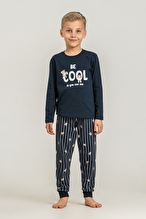 Roly Poly Erkek Çocuk Pijama Takımı RP3870-G.LAC
