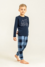 Roly Poly Erkek Çocuk Pijama Takımı RP3871-3.LAC