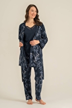 Pierre Cardin Kadın 3'lü Pijama Takımı PC9260-S.LAC
