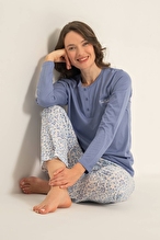 Pierre Cardin Kadın Pijama Takımı PC9270-S.K.MVI