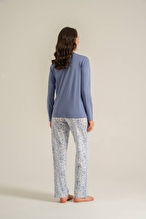 Pierre Cardin Kadın Pijama Takımı PC9270-S.K.MVI