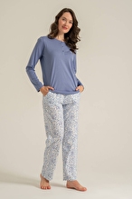 Pierre Cardin Kadın Pijama Takımı PC9270-S.K.MVI