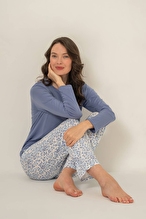 Pierre Cardin Kadın Pijama Takımı PC9270-S.K.MVI