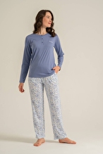 Pierre Cardin Kadın Pijama Takımı PC9270-S.K.MVI