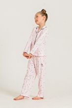 U.S. Polo Assn. Kids Kız Çocuk Pijama Takımı US2726-4.PMB