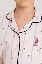 U.S. Polo Assn. Kids Kız Çocuk Pijama Takımı US2726-4.PMB