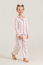 U.S. Polo Assn. Kids Kız Çocuk Pijama Takımı US2726-4.PMB