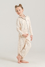 U.S. Polo Assn. Kids Kız Çocuk Pijama Takımı US2726-G.KRM