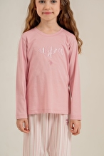 U.S. Polo Assn. Kids Kız Çocuk Pijama Takımı US2727-G.G.KRS