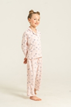 Roly Poly Kız Çocuk Pijama Takımı RP3903-3.PDR