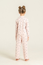 Roly Poly Kız Çocuk Pijama Takımı RP3903-G.PDR